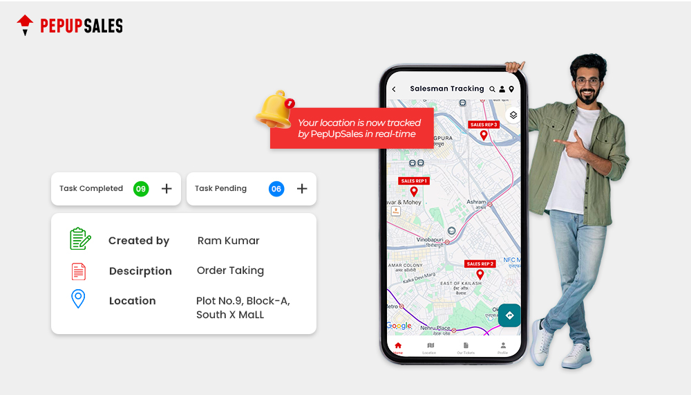 GPS Salesperson Locator
