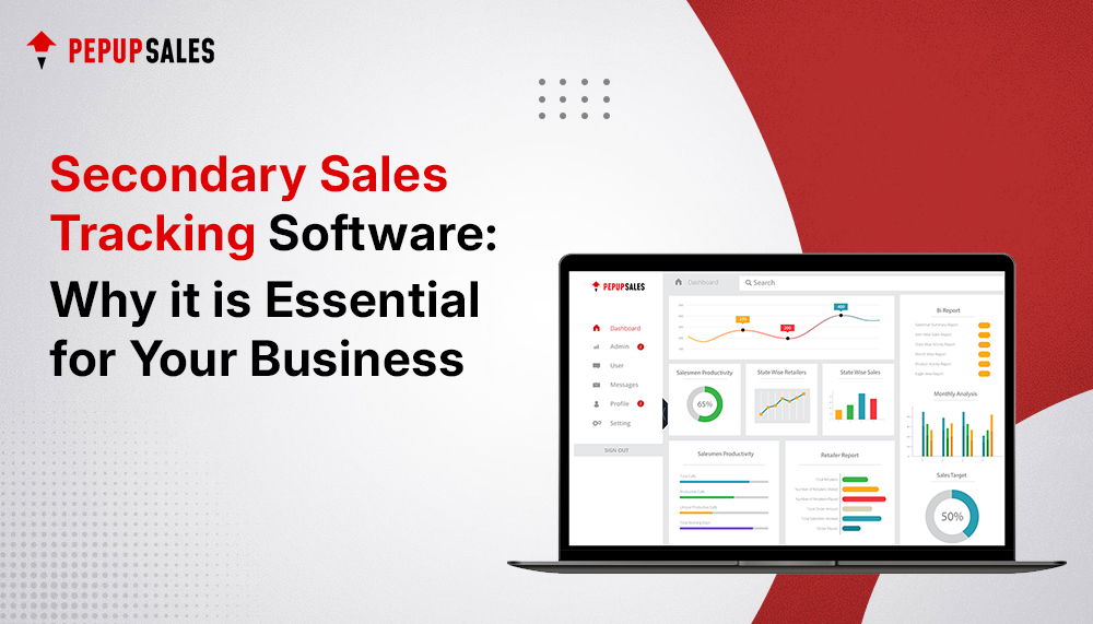 Secondary sales tracking software