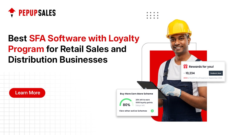 SFA Software with Loyalty Program
